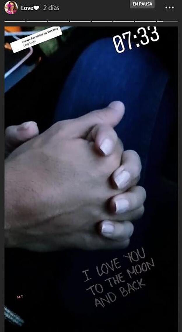 Estos son la imagen y le mensaje con los que Paula Echevarría proclama su amor por Miguel Torres.