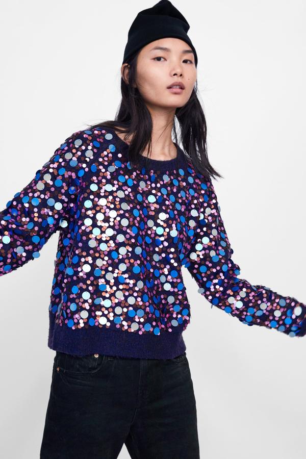 Como si llevaras bolas de Navidad encima pero en forma de lentejuelas (29,95 euros).