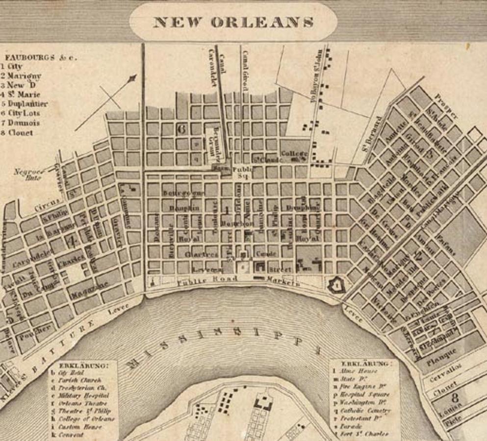 Otros autores sitúan el origen del  striptease  en la colonización del  Oeste americano . Según estos, el primer striptease oficial de la historia habría tenido lugar en algún teatro no mencionado de  Nueva Orleans , a lo largo del mes de Junio de 1861. De la desconocida pionera, no conservamos ni su nombre, pero parece cierto que en los EE.UU. fue donde más cuajó esto del striptease, pues fue el primer país en tener el primer teatro que, a inicios del XX, dedicaba parte de su programación a él; el neoyorkino  Teatro Columbia de Broadway .