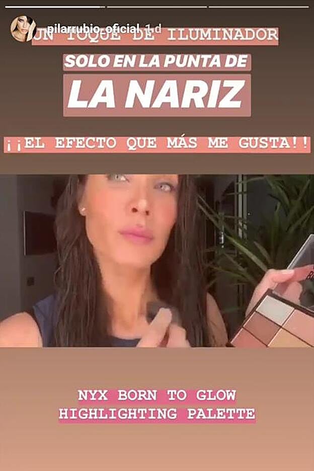 Ambos toques de iluminador consiguen un aspecto mucho más jugoso al maquillaje.