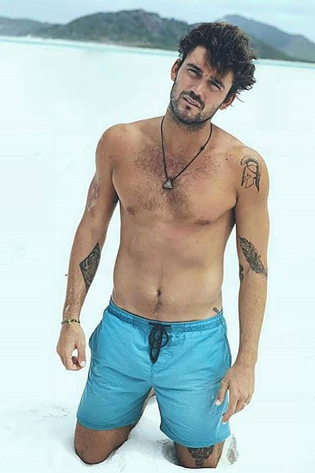 Logan Sampedro en una imagen de hace un par de semanas.