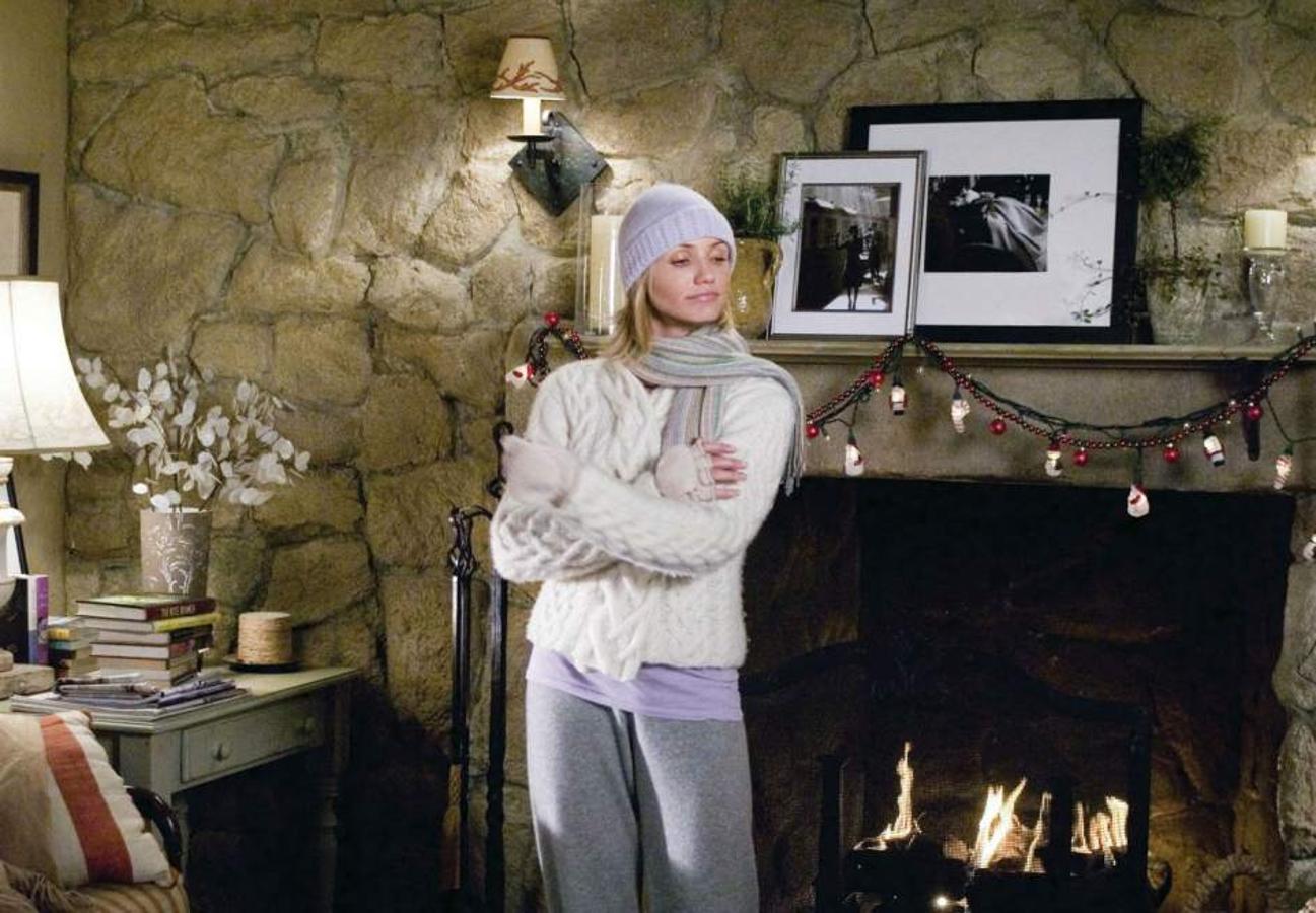 Fotograma de Cameron Díaz en The Holiday