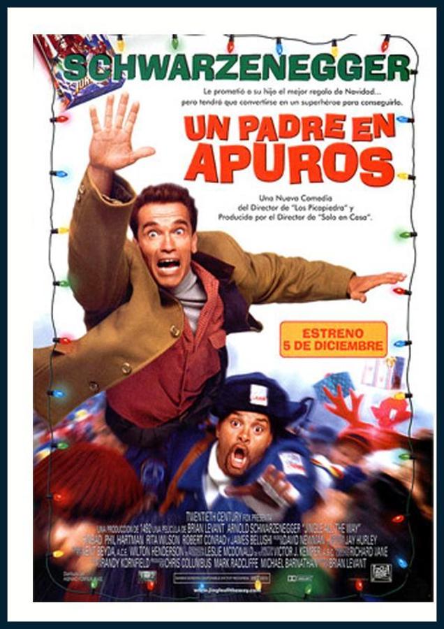 Con un gran Arnold Schwarzenneger en un papel súper cómico.