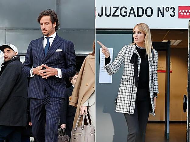 Feliciano López y Alba Carrillo han vuelto a verse las caras en los juzgados por su divorcio.