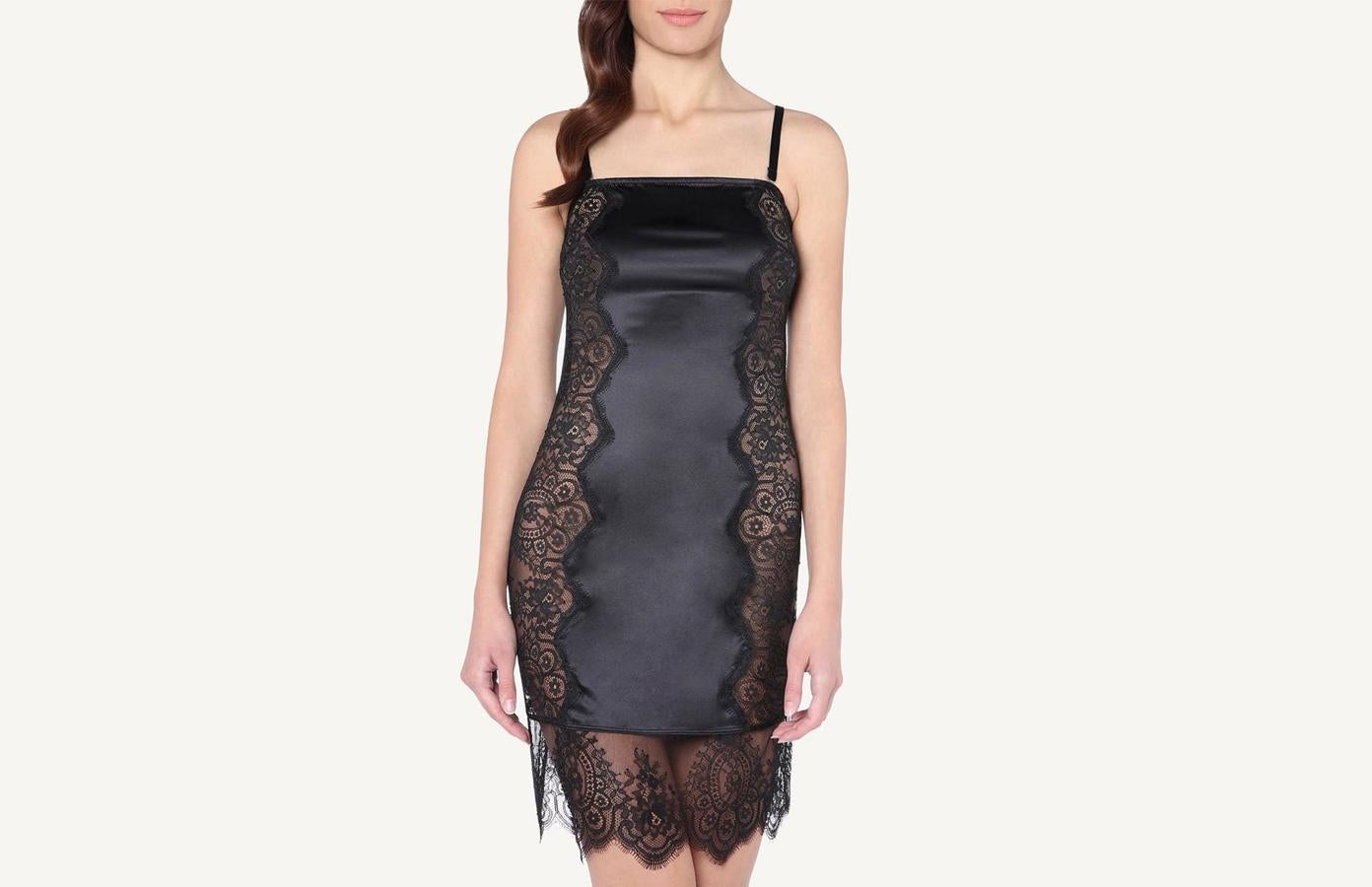 Combinación de raso con lencería de Intimissimi: 49,90 euros.