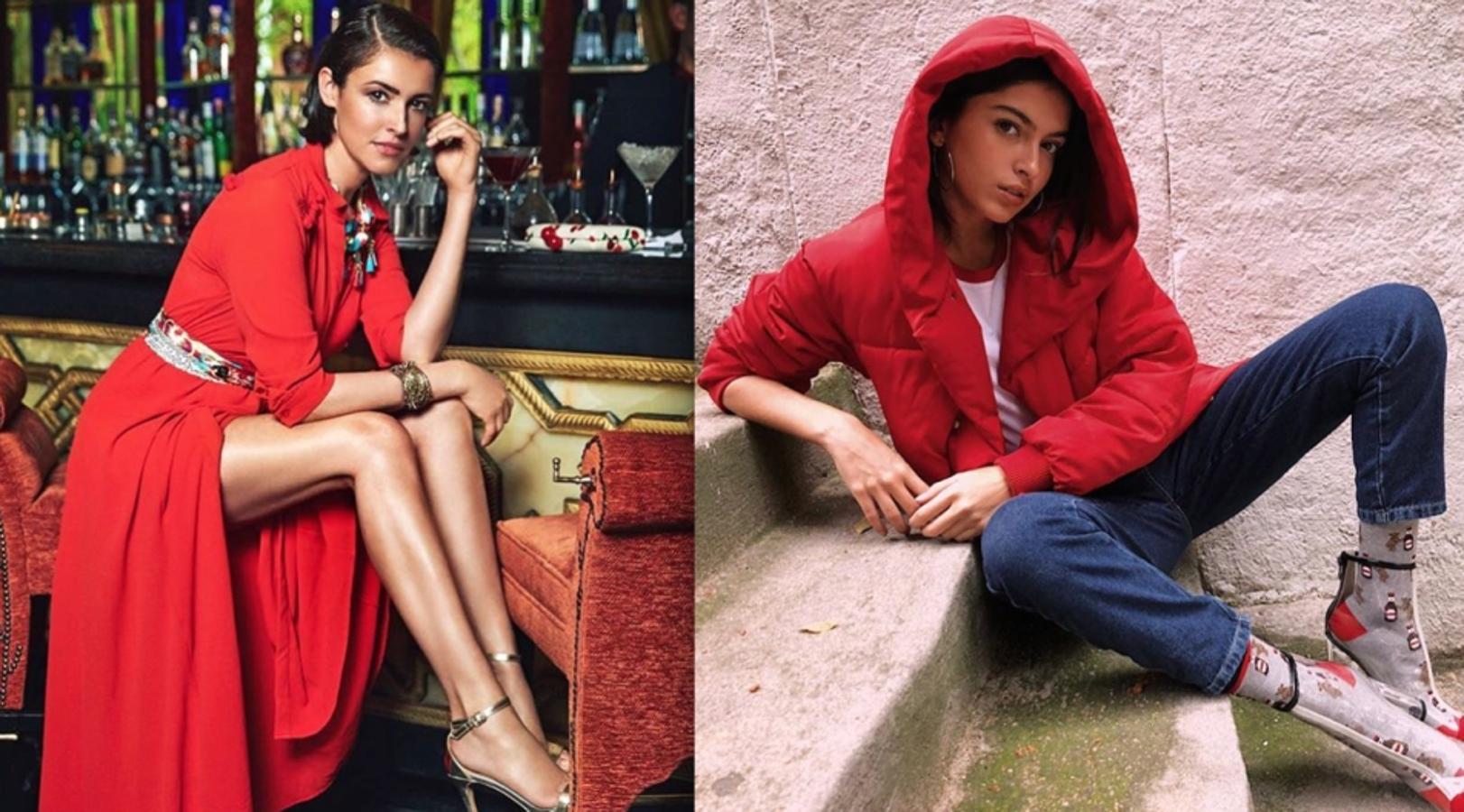 Además de cultivar estilos "beauty" muy parecidos (salvando las distancias generacionales), resulta curioso cómo se parece el estilo de ambas a la hora de posar. No cabe duda de que Blanca Romero ha sido la inspiración de su hija en innumerables posados.