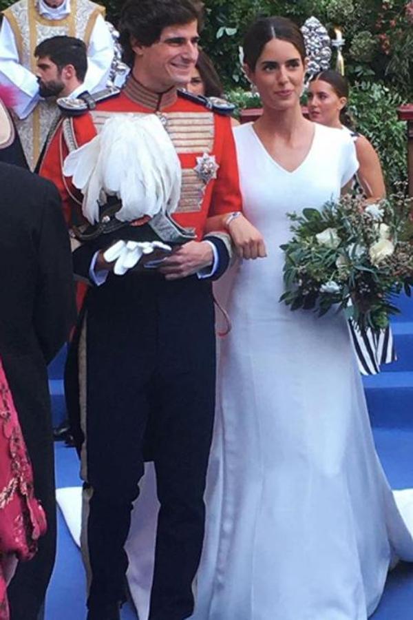 El 6 de octubre se daban el 'sí, quiero', en el palacio de Liria,el duque de Huéscar y Sofía Palazuelo.