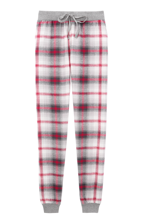 El pantalón lleva cintura y puños elásticos.