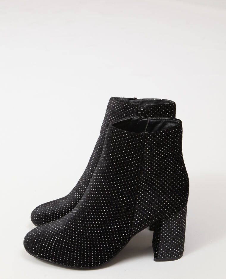 Botines con strass de Pimkie: 35,99 euros.