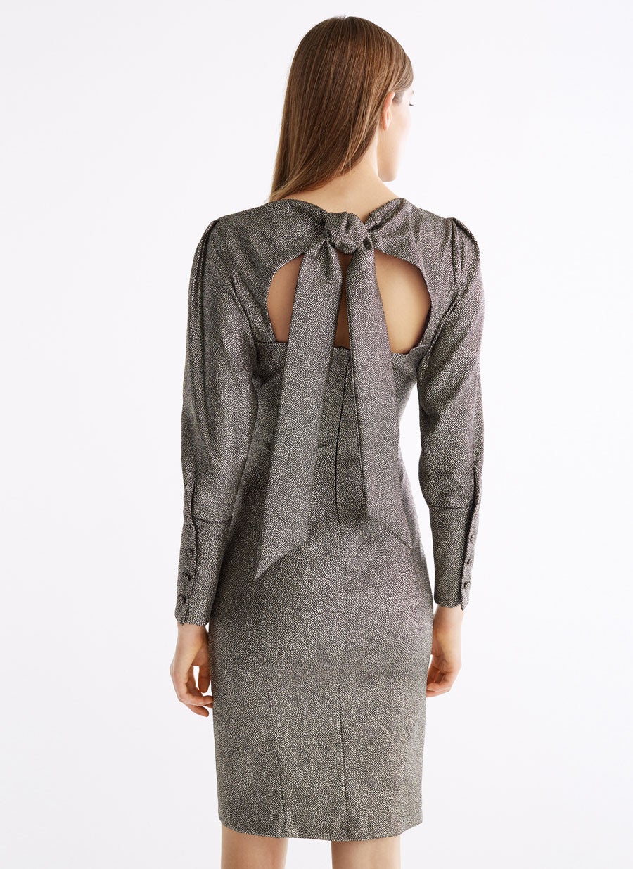 Vestido con espalda descubierta de Uterqüe: 150 euros.