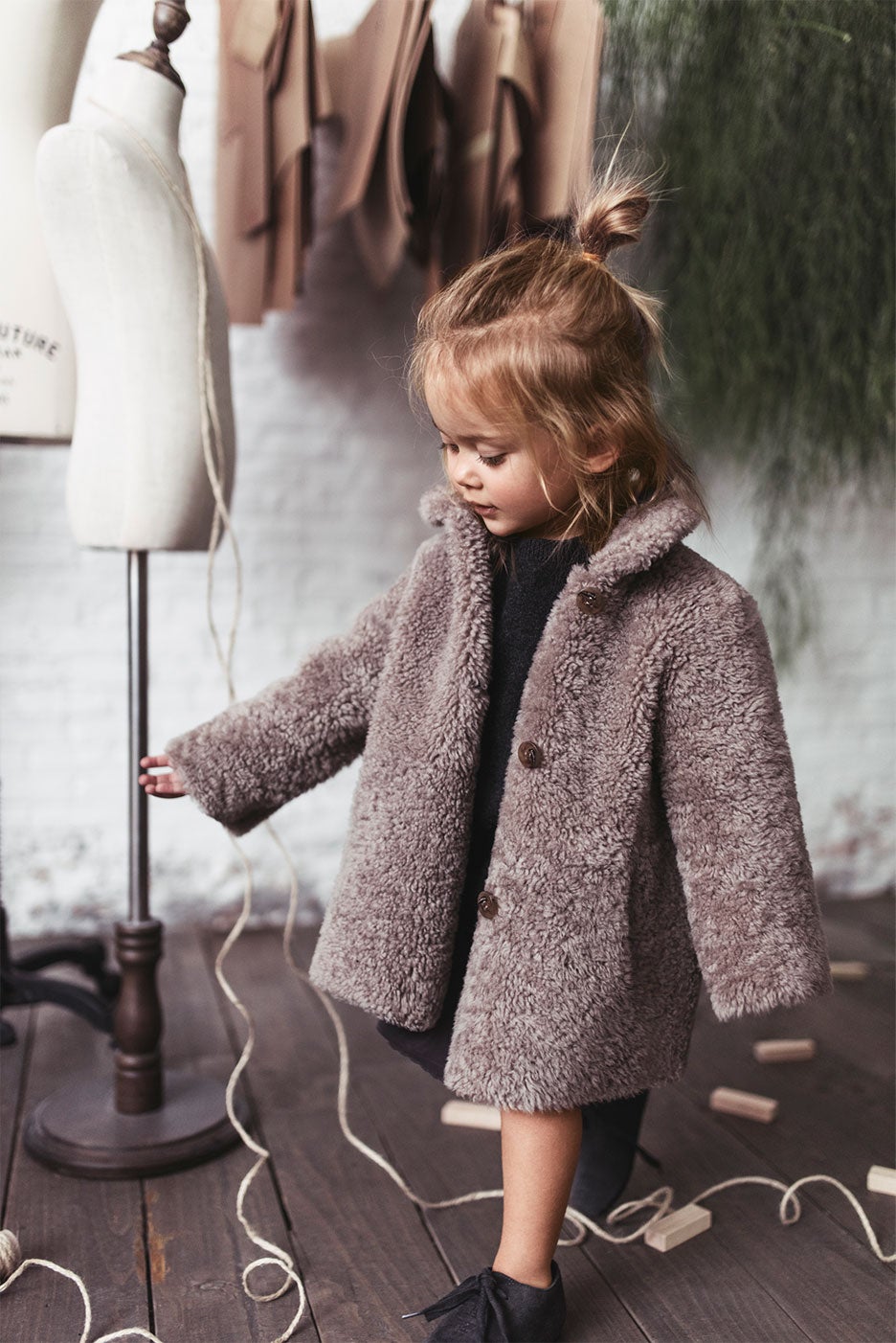 Abrigo piel reversible: 69,95 euros.