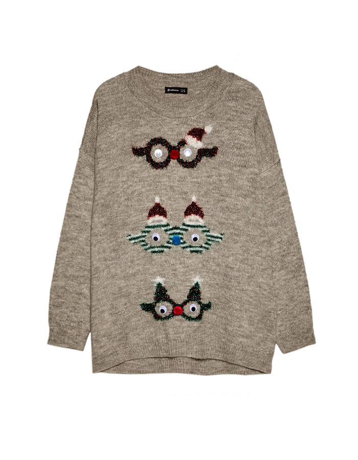 Y este es el diseño que te tienes que comprar en Stradivarius con tus amigas para vuestra cena de Navidad...