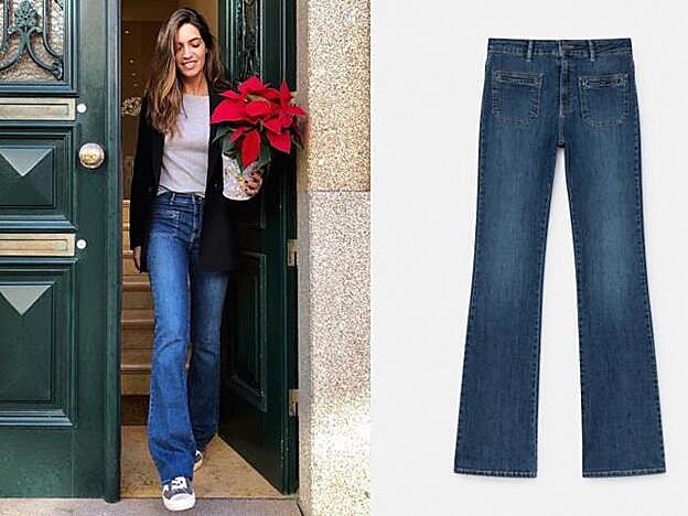 Sara Carbonero con pantalones de Brownie.