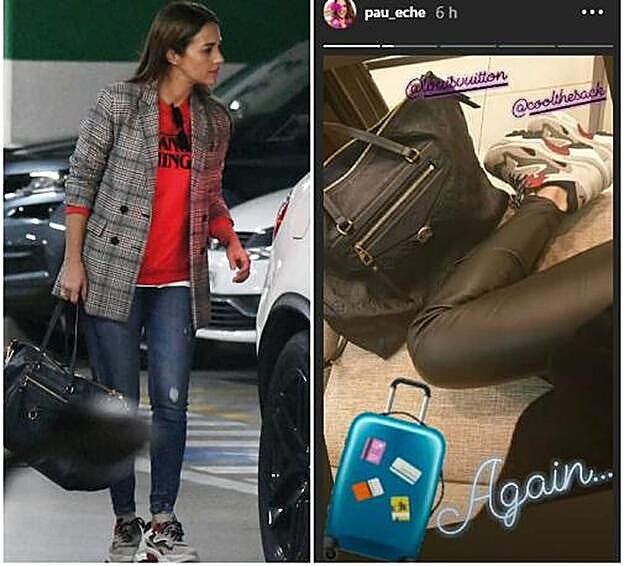 El looks de Paula Echevarría.