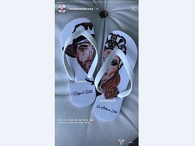 Regalo de la boda a los invitados de Elena Tablada y Javier Ungría