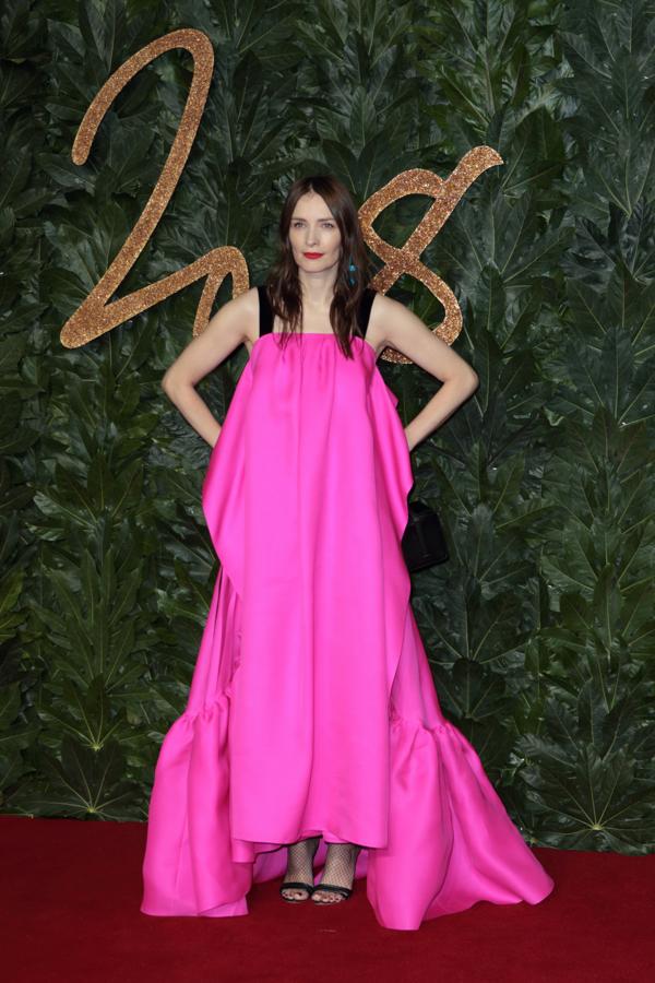 Roksanda en los British Fashion Awards 2018
