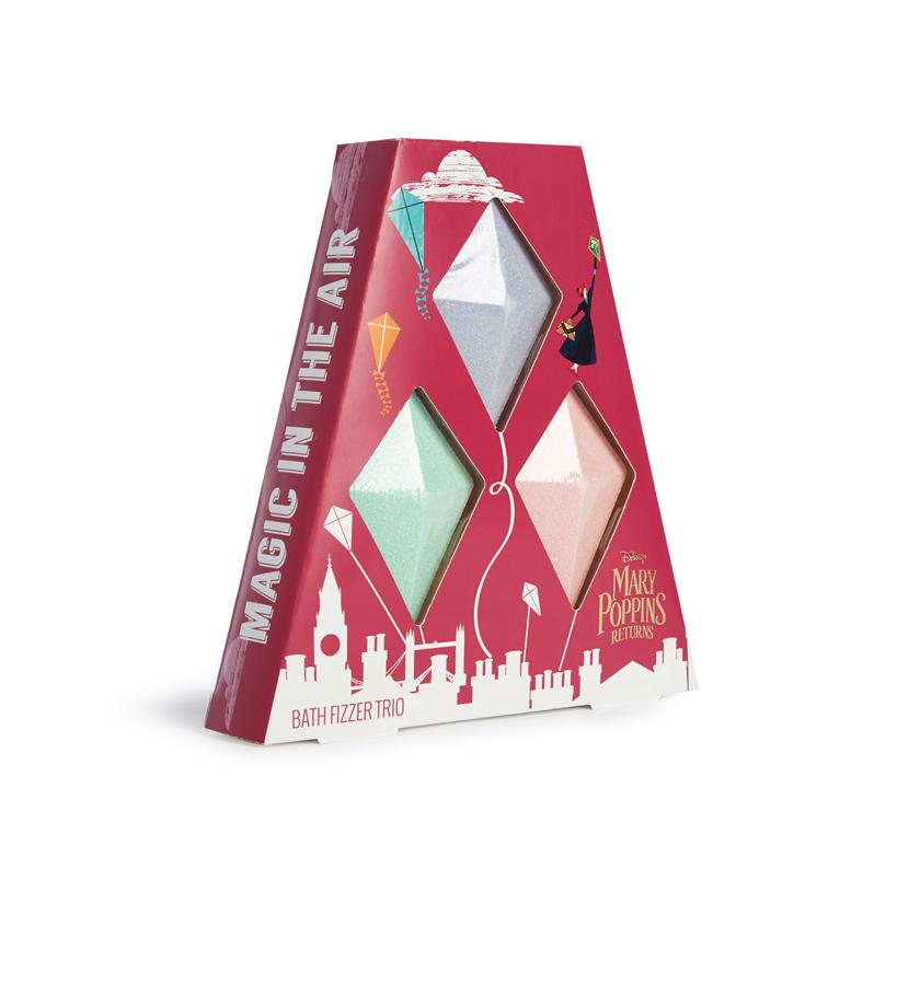 Trío de bombas de baño (5 €).