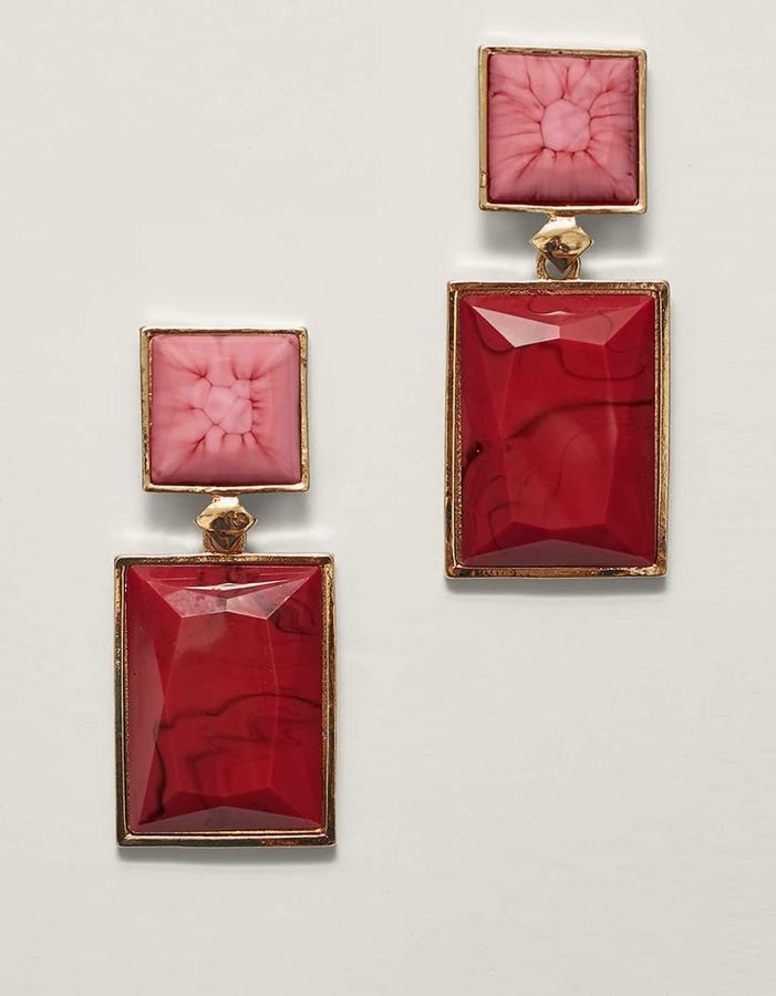 Facetados y con un sutil contraste entre rojo y rosa, súper en tendencia (4,79 euros).