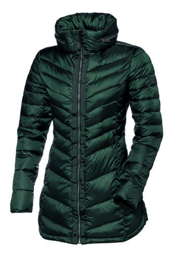 Abrigo acolchado en color verde militar (c.p.v)