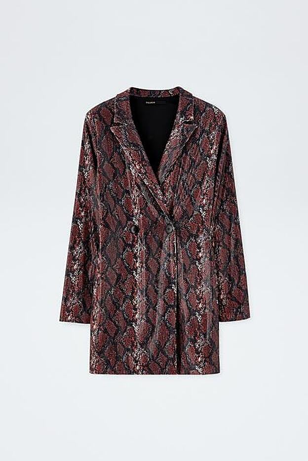 Chaqueta de Stradivarius, 35,99 euros.