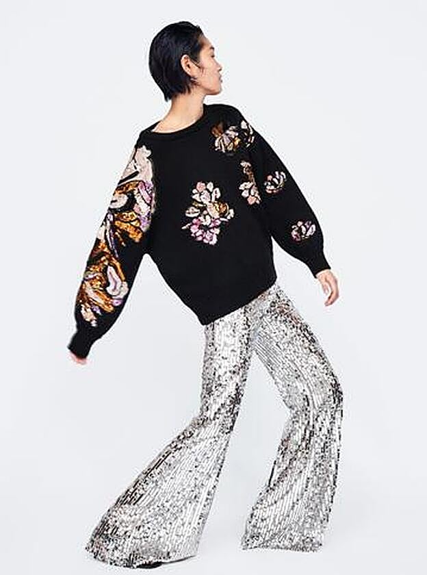 Jersey de punto de Zara.