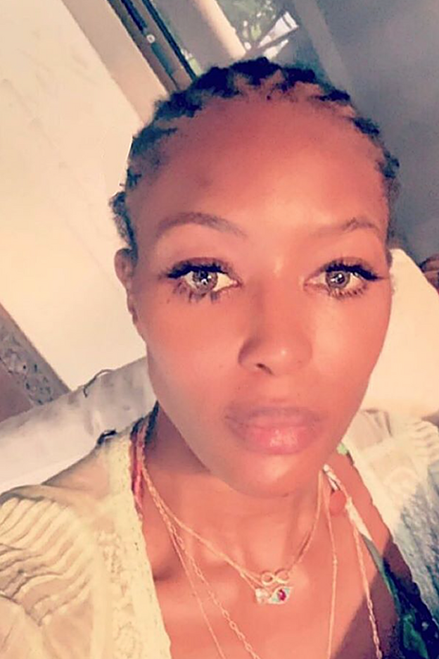 Naomi Campbell, al natural.