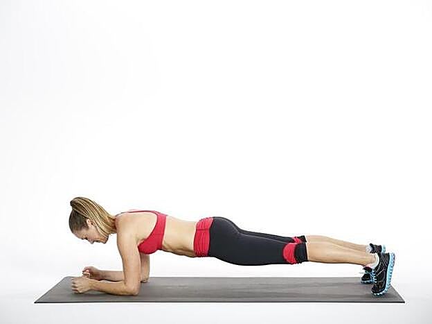 Posición de una plancha perfecta.