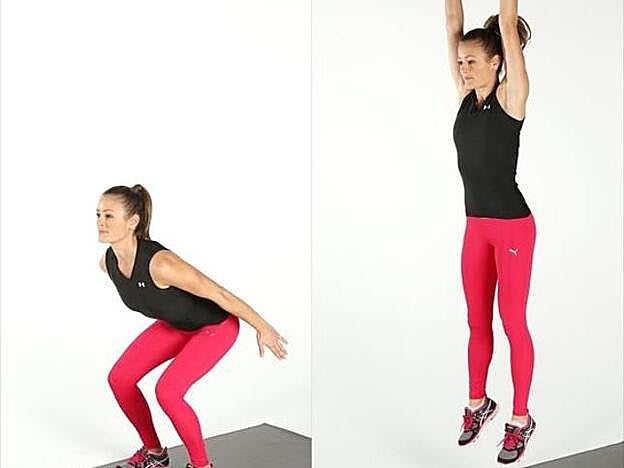 Así se realiza una sentadilla correctamente.