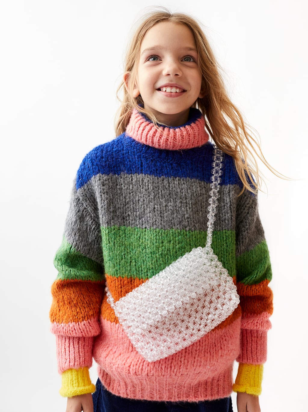 Bolsito con cuentas transparentes: 9,99 euros.