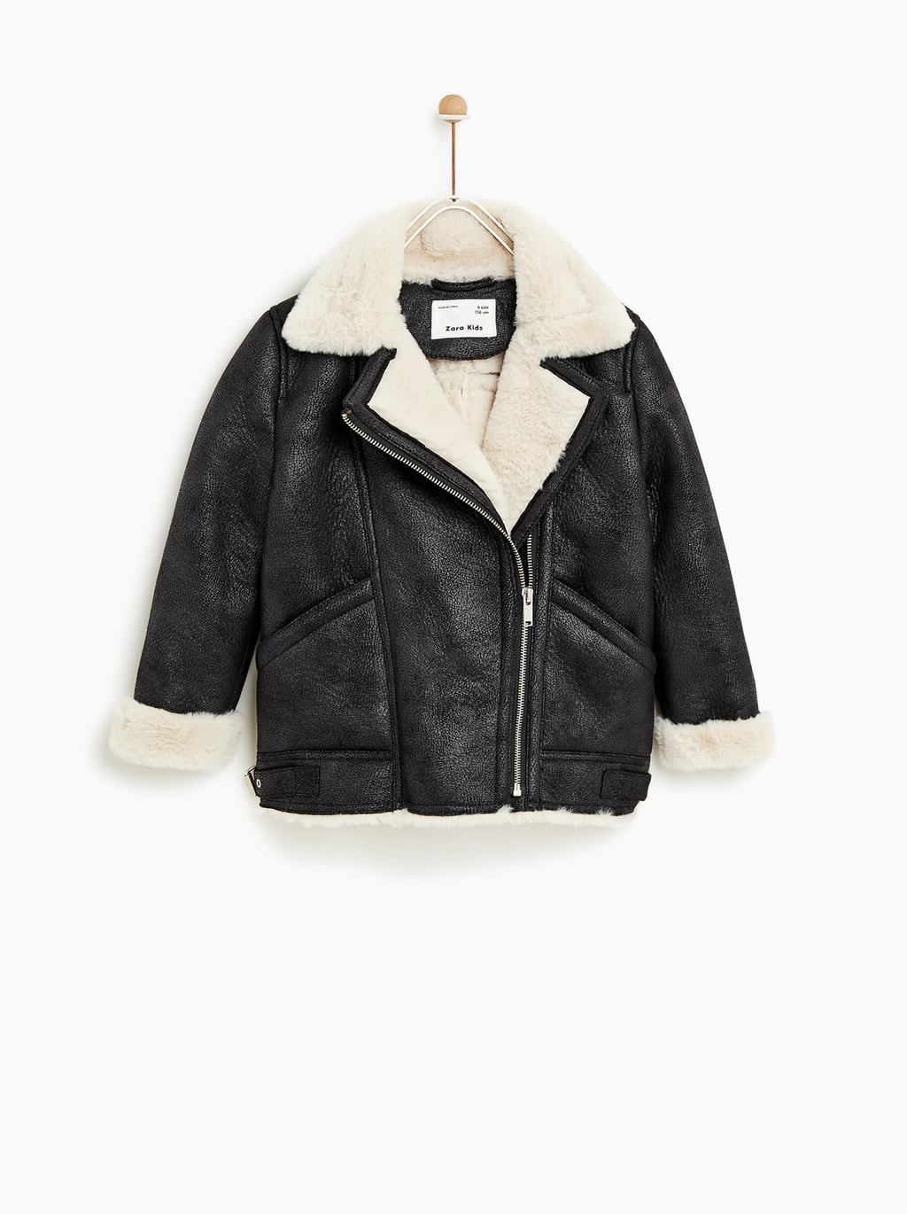 Cazadora con doble faz de Zara Kids: 29,99 euros.