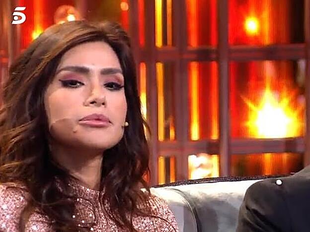 Miriam Saavedra durante el Debate de 'GH Dúo'