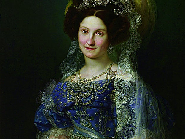 Mª Cristina de Borbón.