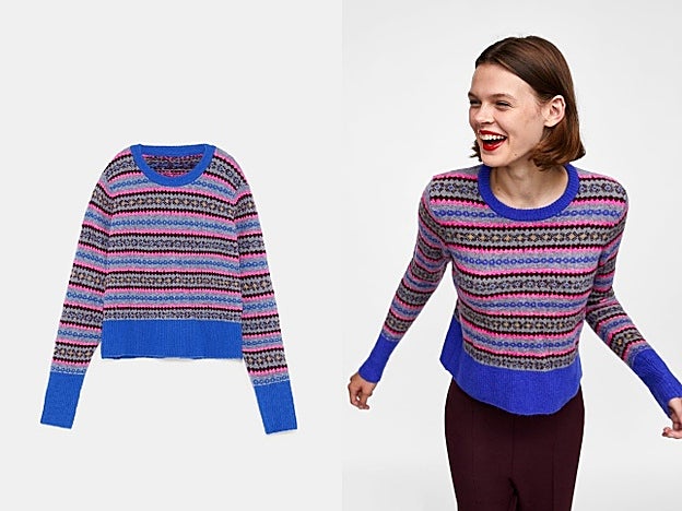 Jersey rebajado de Zara.