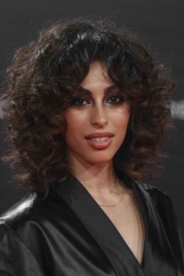 Las melenas extremadamente rizadas y retro como la de Mina, también tuvieron protagonismo en los Premios Feroz.