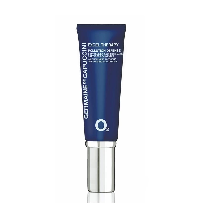 Proporciona defensa frente a los 4 tipos de contaminación: atmosférica, solar, doméstica y digital. Refuerza la piel de la zona, difumina las finas líneas y atenúa las arrugas. Su fórmula descongestionante, con pigmentos ópticos en tono rosado, de acción correctora en dos tiempos: inmediata, actúa como corrector iluminando y camuflando ojeras e imperfecciones; y de uso continuado corrige eficazmente bolsas y ojeras. (37 €).