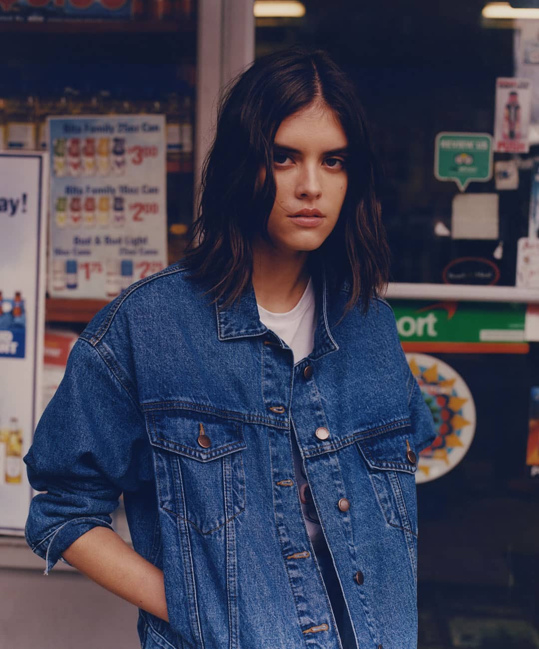 Chaqueta vaquera de Primark: 19 euros.