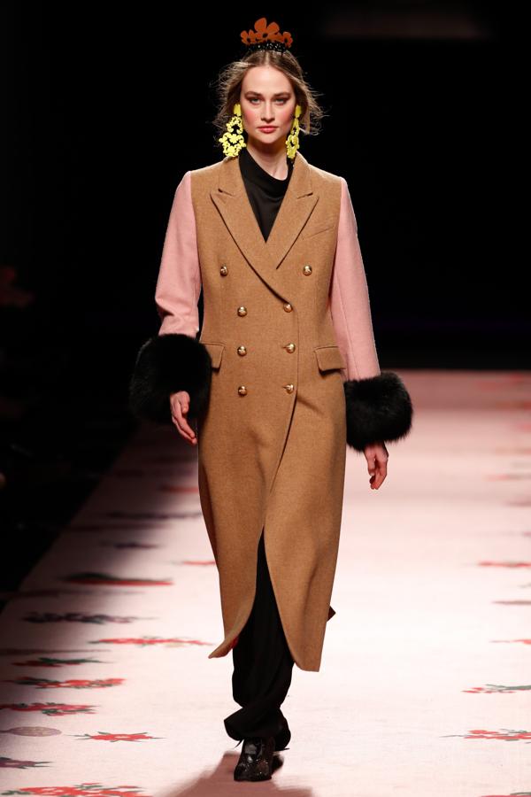 Este original abrigo de La Condesa.