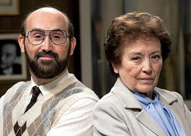 Javier Cámara y Amparo Baró en una imagen de '7 vidas'.