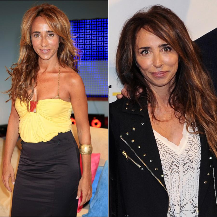 ¿Se aprecia mucho cambio en María Patiño? Entre una imagen y otra han pasado 10 años.