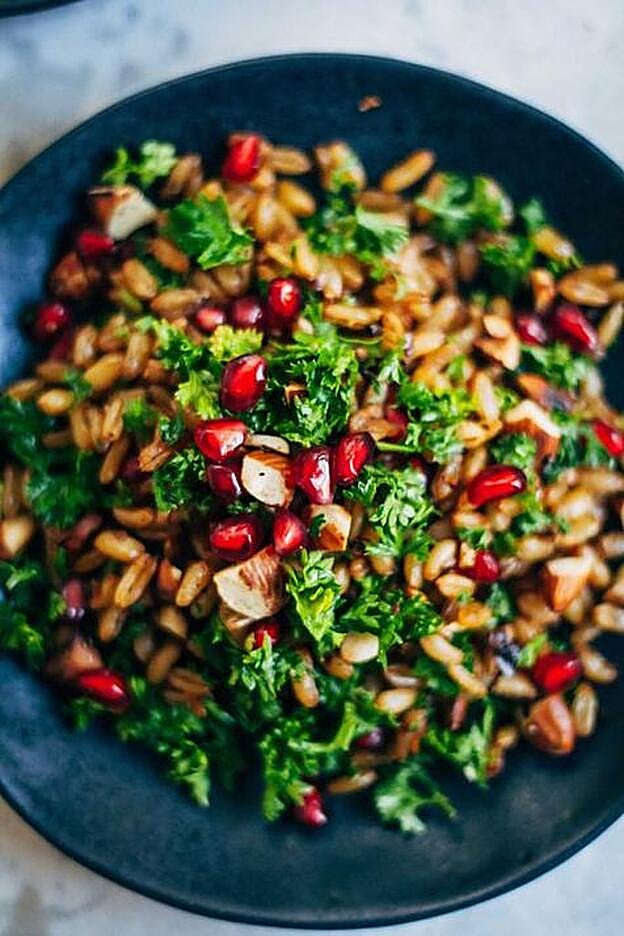 Receta de fonio con vegetales