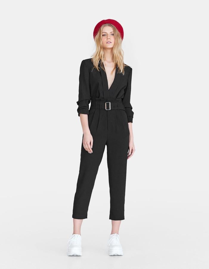 También los hay en negro, sientan de maravilla, y con un body como este, crean un efecto mono ideal.