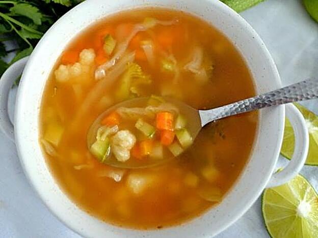 Sopa de verduras