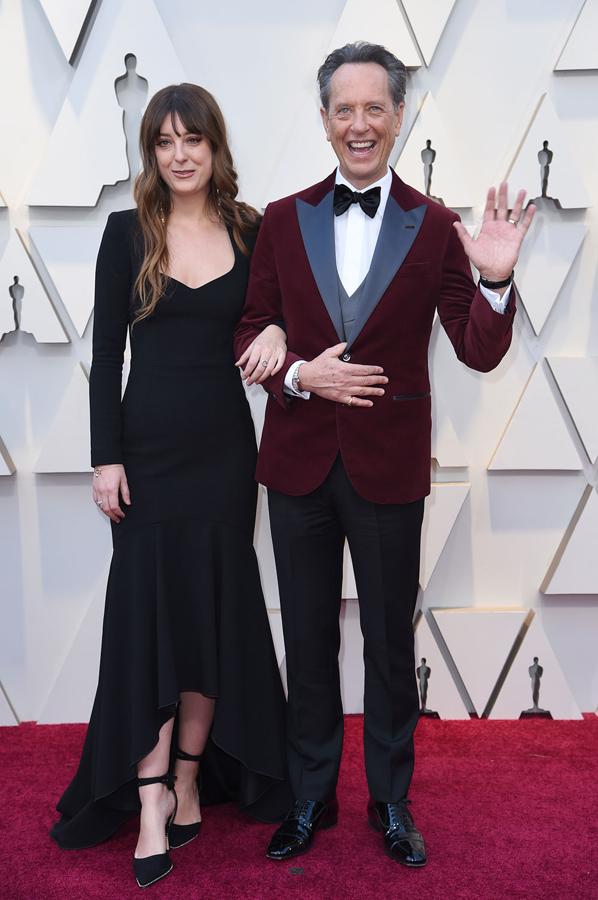 Olivia y Richard Grant en los Premios Oscar 2019.