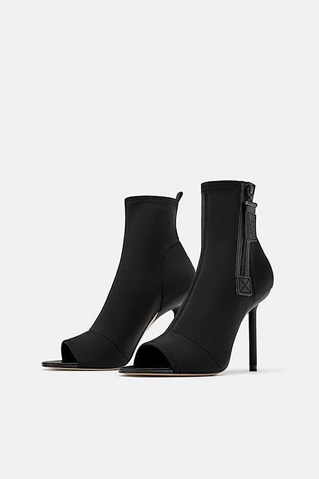 Botines de Zara, 49,95 euros.