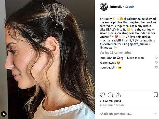 No tengas miedo de dejar a la vista las horquillas de toda la vida.