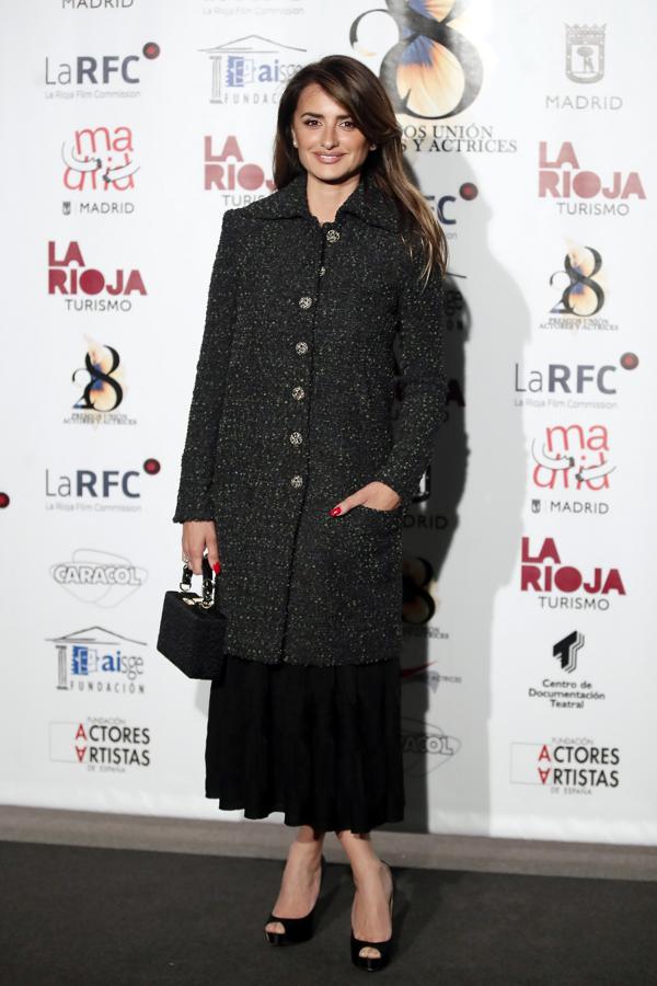 Penélope Cruz con un look de Chanel.