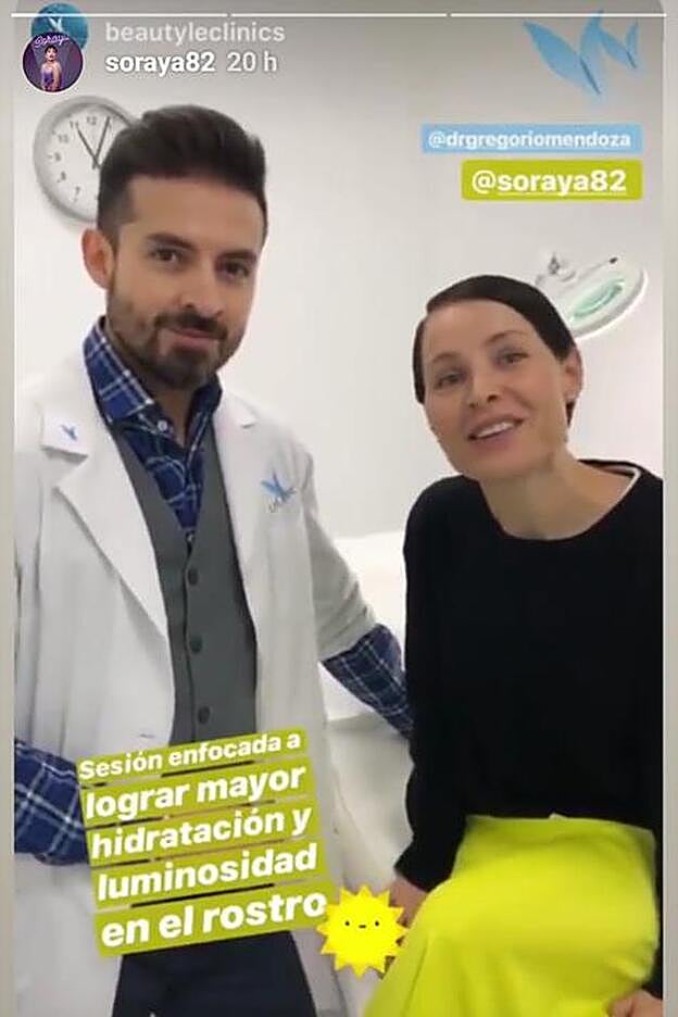 Soraya Arnelas y el Dr. Gregorio Mendoza desvelan las zonas del rostro de la cantante que han tenido que tratar con medicina estética preventiva.