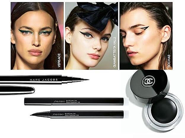 1. Magic Marc’er Eyeliner Precision de Marc Jacobs Beauty (31,55 €). En Sephora. 2. Arch Liner Ink de Shiseido (40 €). 3. Calligraphie Eyeliner Intenso en Crema de Chanel (33 €)