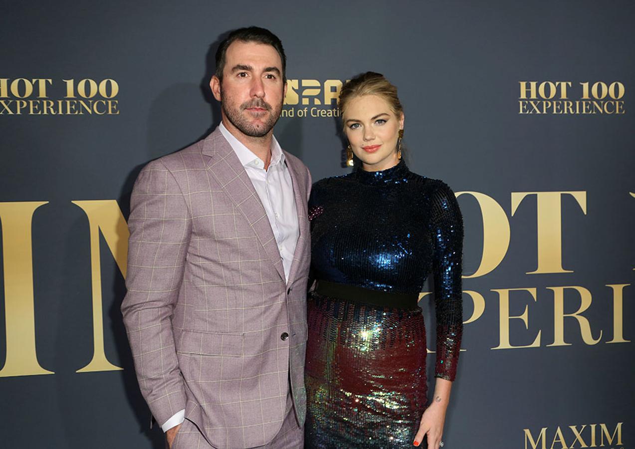 Katen Upton convirtió en papá primerizo a Justin Verlander a principios del pasado mes de noviembre.