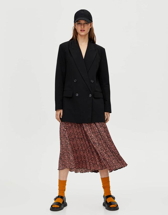 Animal print, también está disponible en otros estampados. Cuesta 22,99 euros en la firma "low cost".